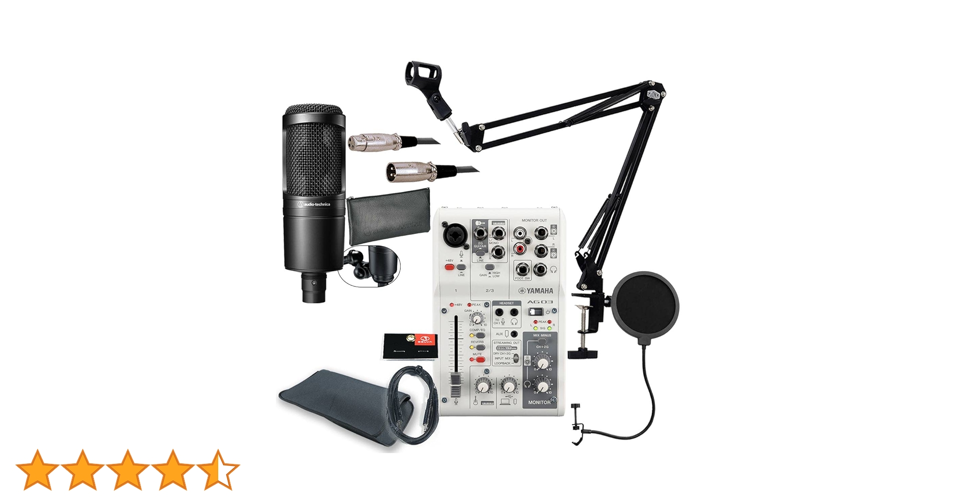 DTM・DAW YAMAHA / AG03MK2 WHITE AT2020 Amazon.co.jp: YAMAHA / AG03MK2 WHITE AT2020 PC USER